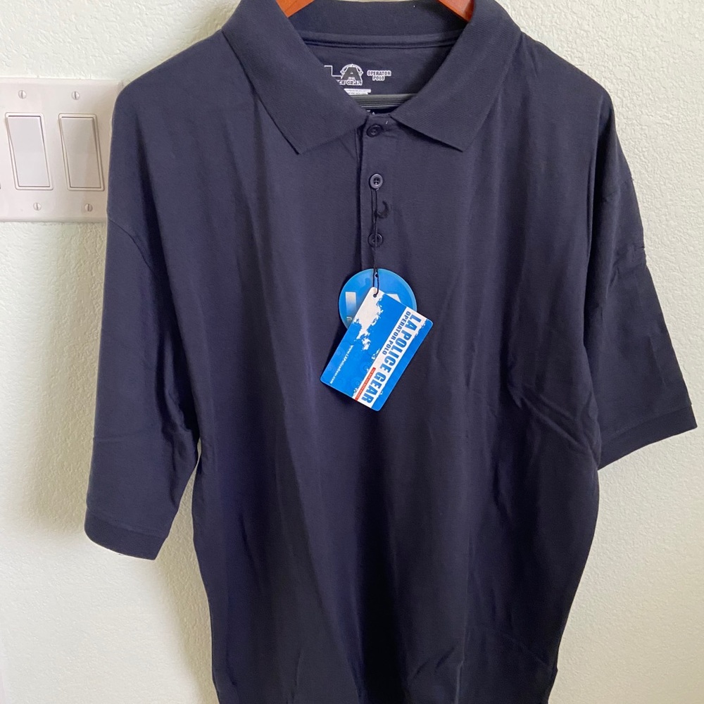 New! Police Gear polo